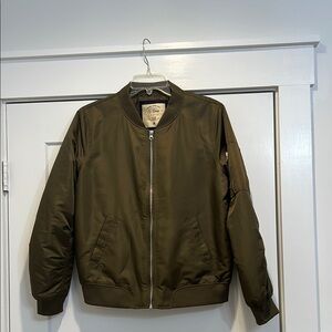 Ci Sono Original green bomber style jacket size medium .